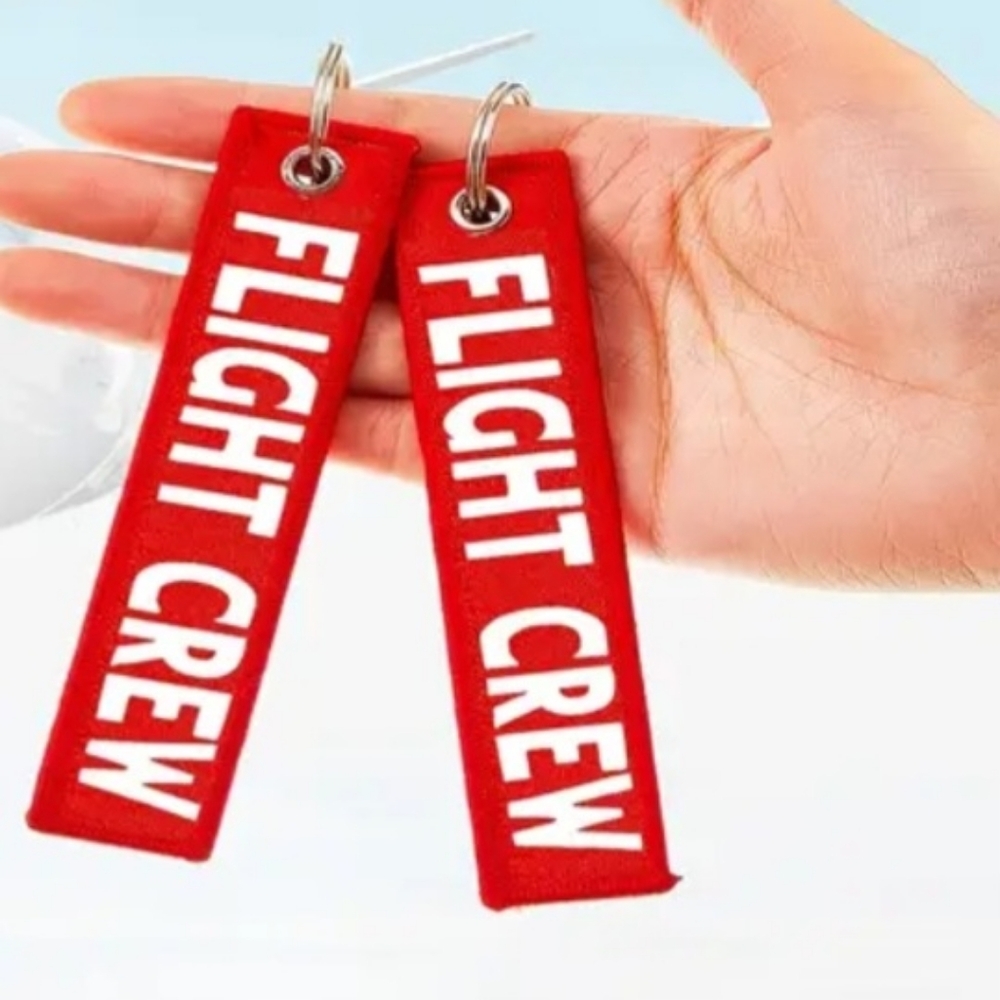 Flight Crew Keychain, Identifyer